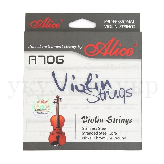 Alice A706 Violin Сталь/хром